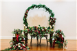 Large flower ring and floral arrangements