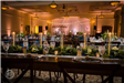 Table décor on long tables