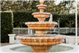 Outdoor water fountain