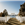 Outdoor wedding ceremony set up in front of water