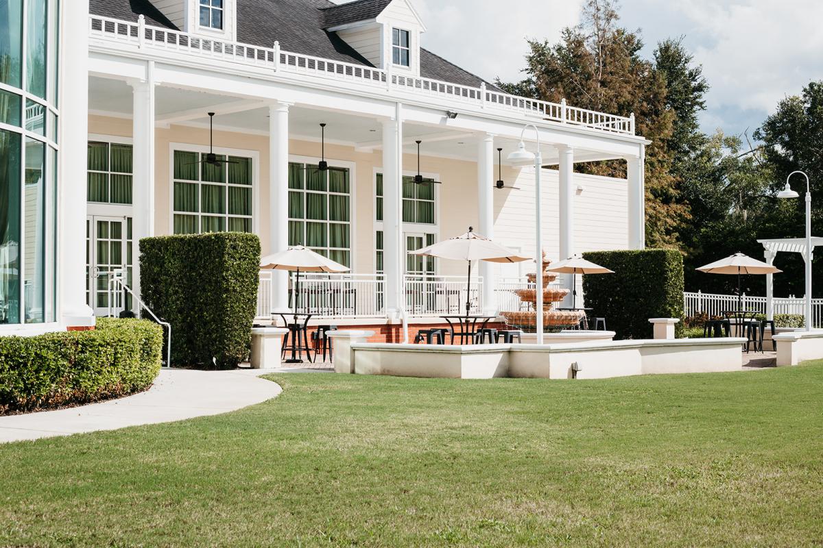 Outdoor patio